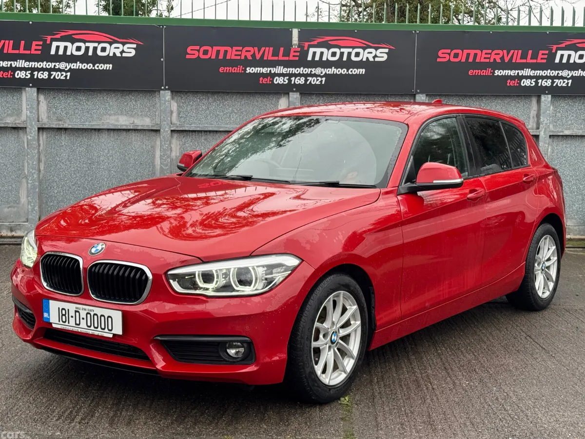 BMW 1-Series Hatchback, Petrol, 2018, Red