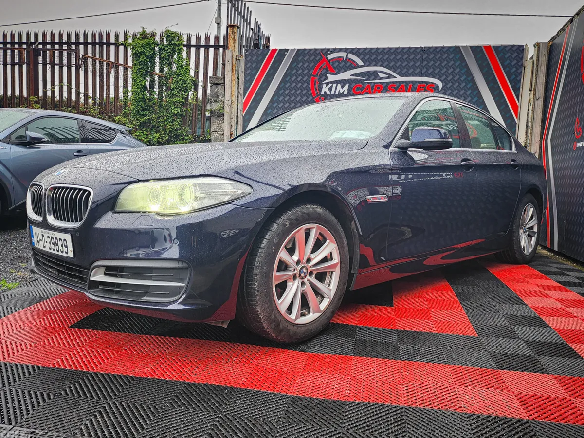 BMW 5-Series Saloon, Diesel, 2014, Blue