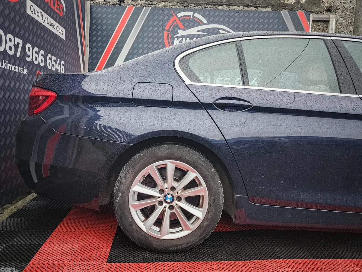 BMW 5-Series Saloon, Diesel, 2014, Blue