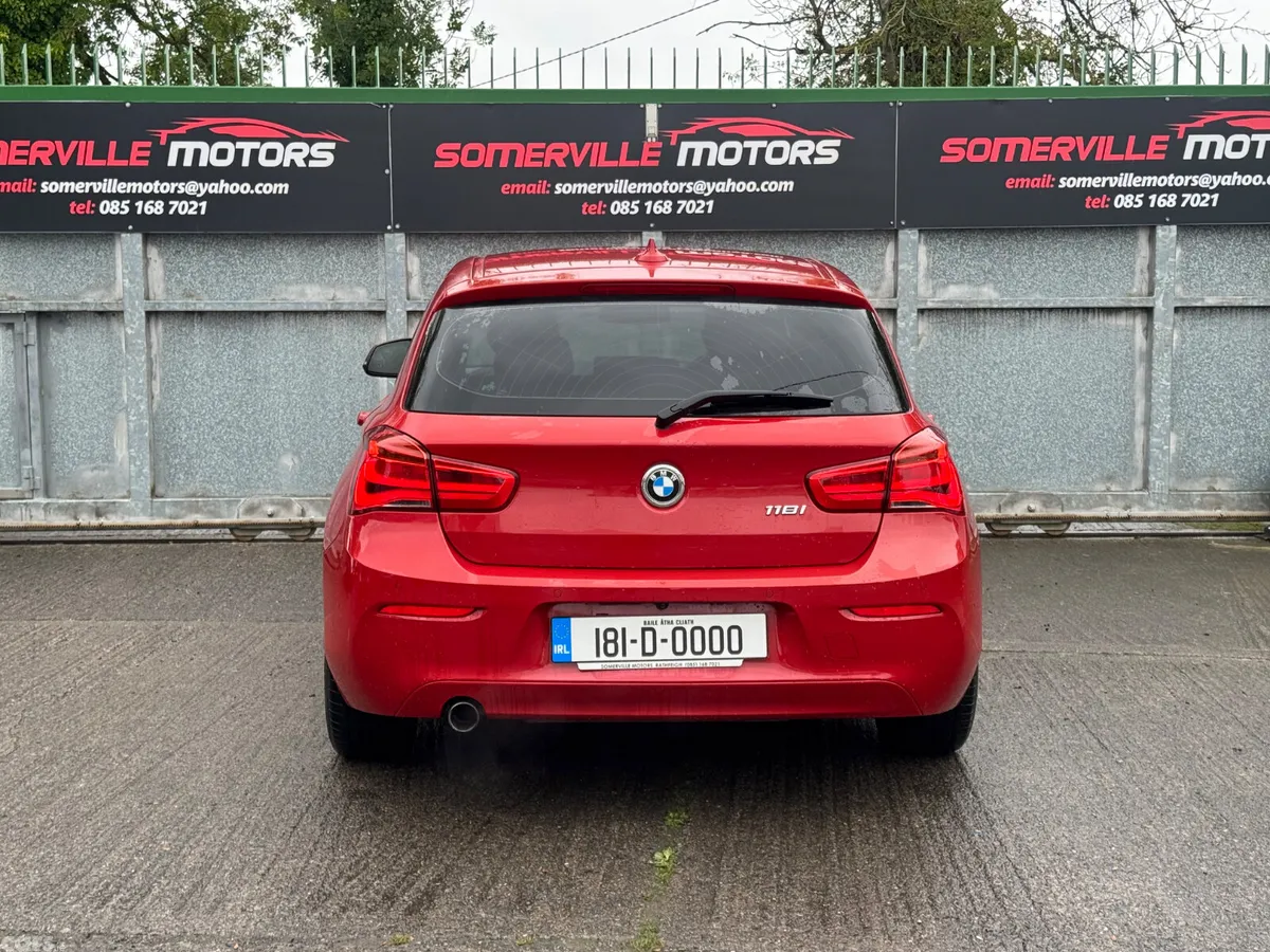 BMW 1-Series Hatchback, Petrol, 2018, Red