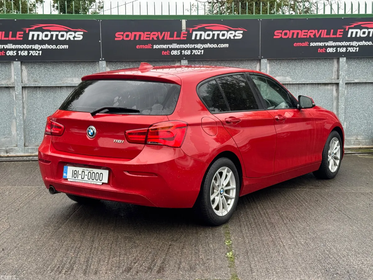 BMW 1-Series Hatchback, Petrol, 2018, Red