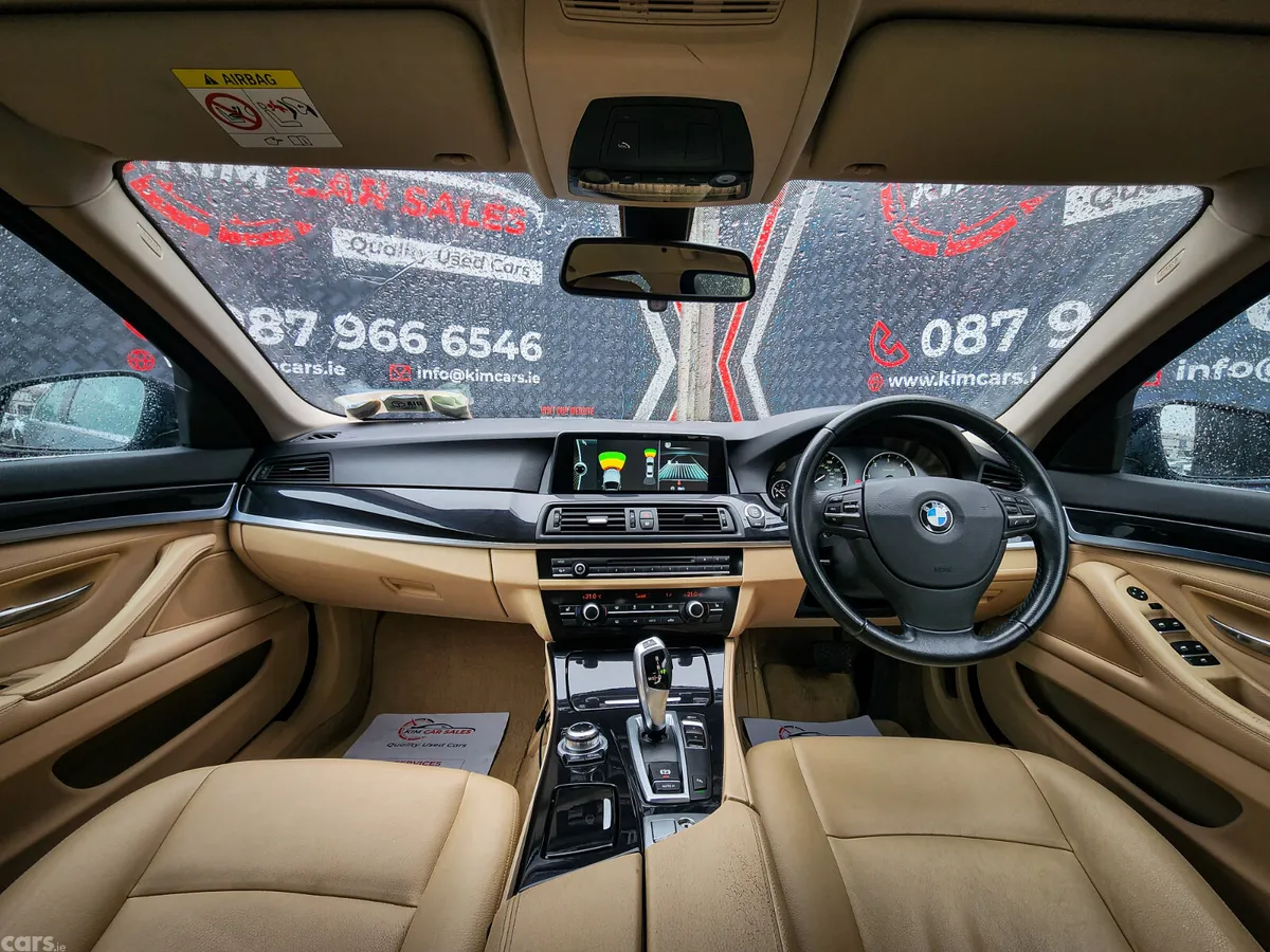 BMW 5-Series Saloon, Diesel, 2014, Blue