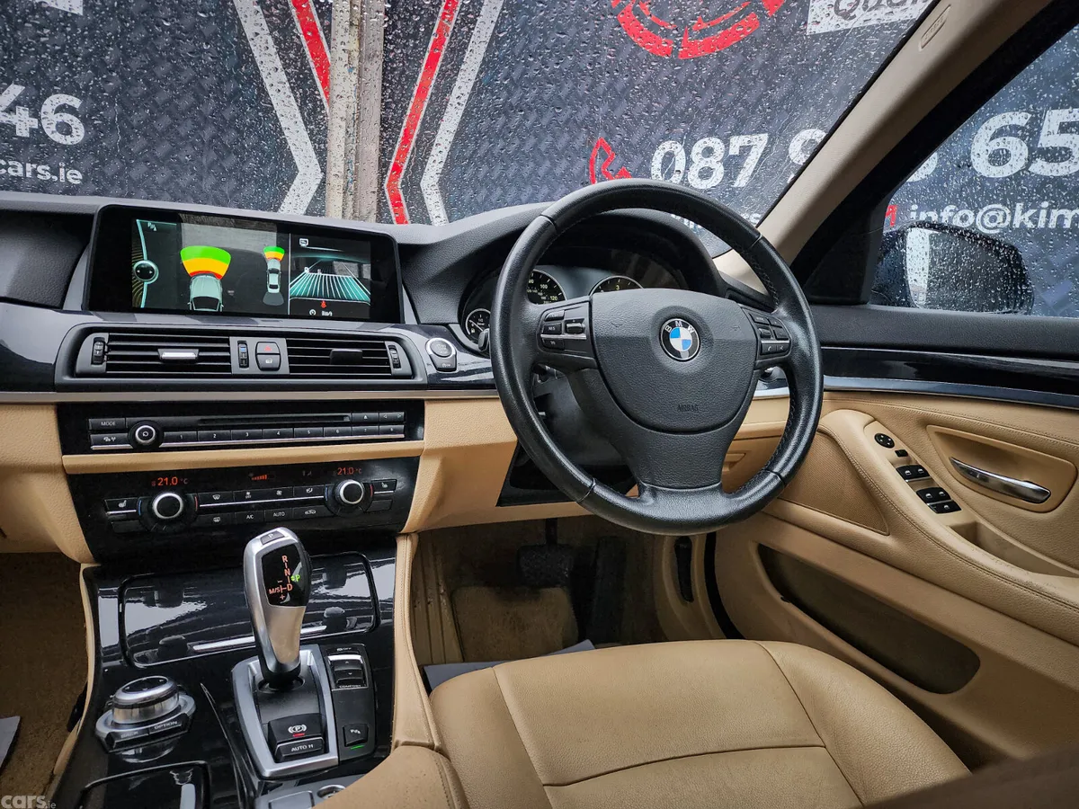 BMW 5-Series Saloon, Diesel, 2014, Blue