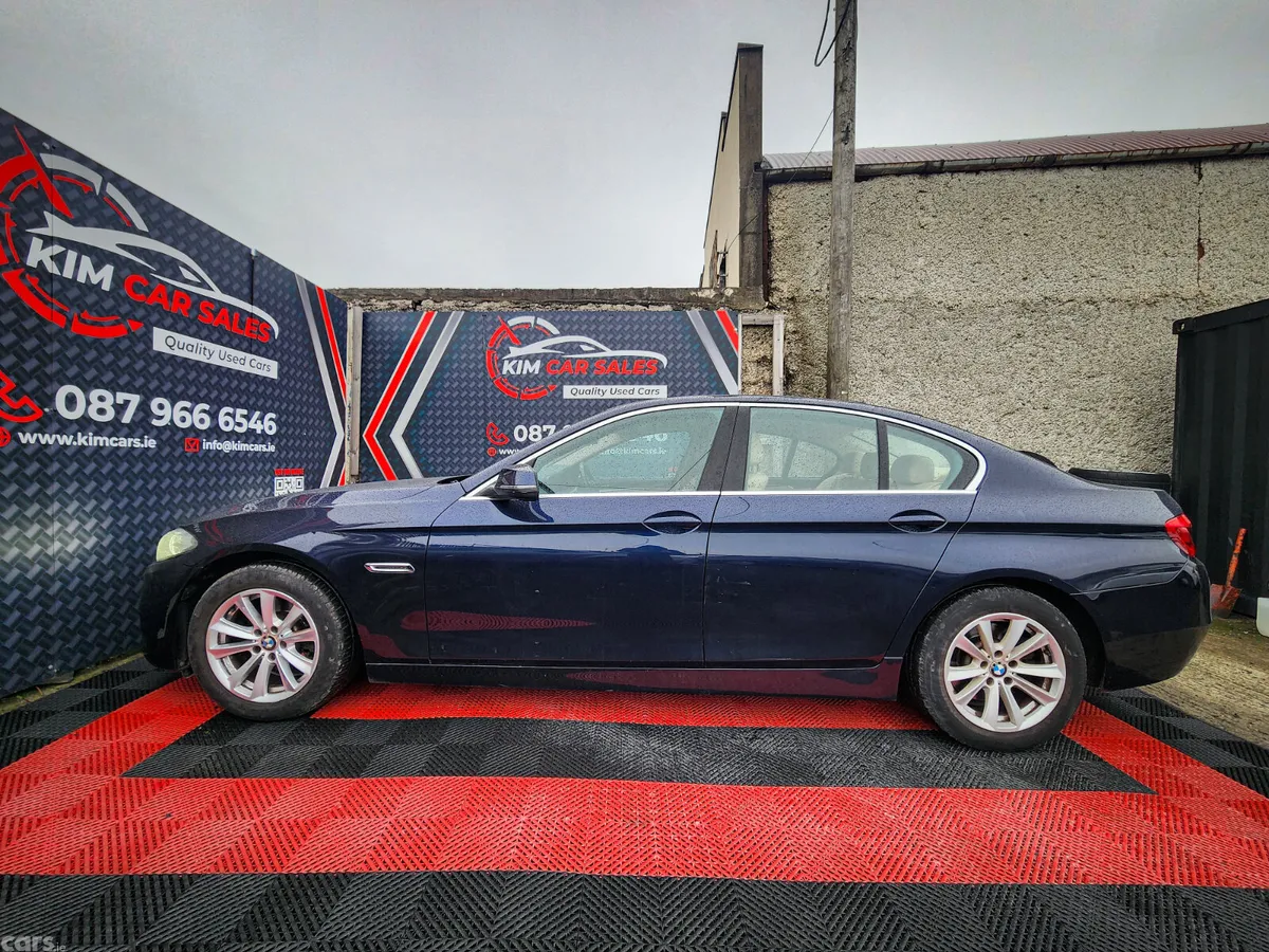 BMW 5-Series Saloon, Diesel, 2014, Blue