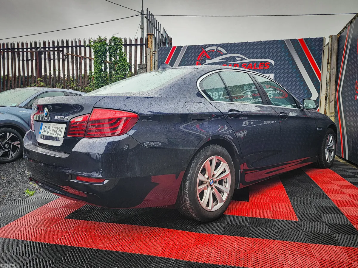 BMW 5-Series Saloon, Diesel, 2014, Blue