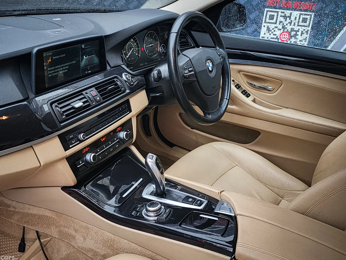 BMW 5-Series Saloon, Diesel, 2014, Blue