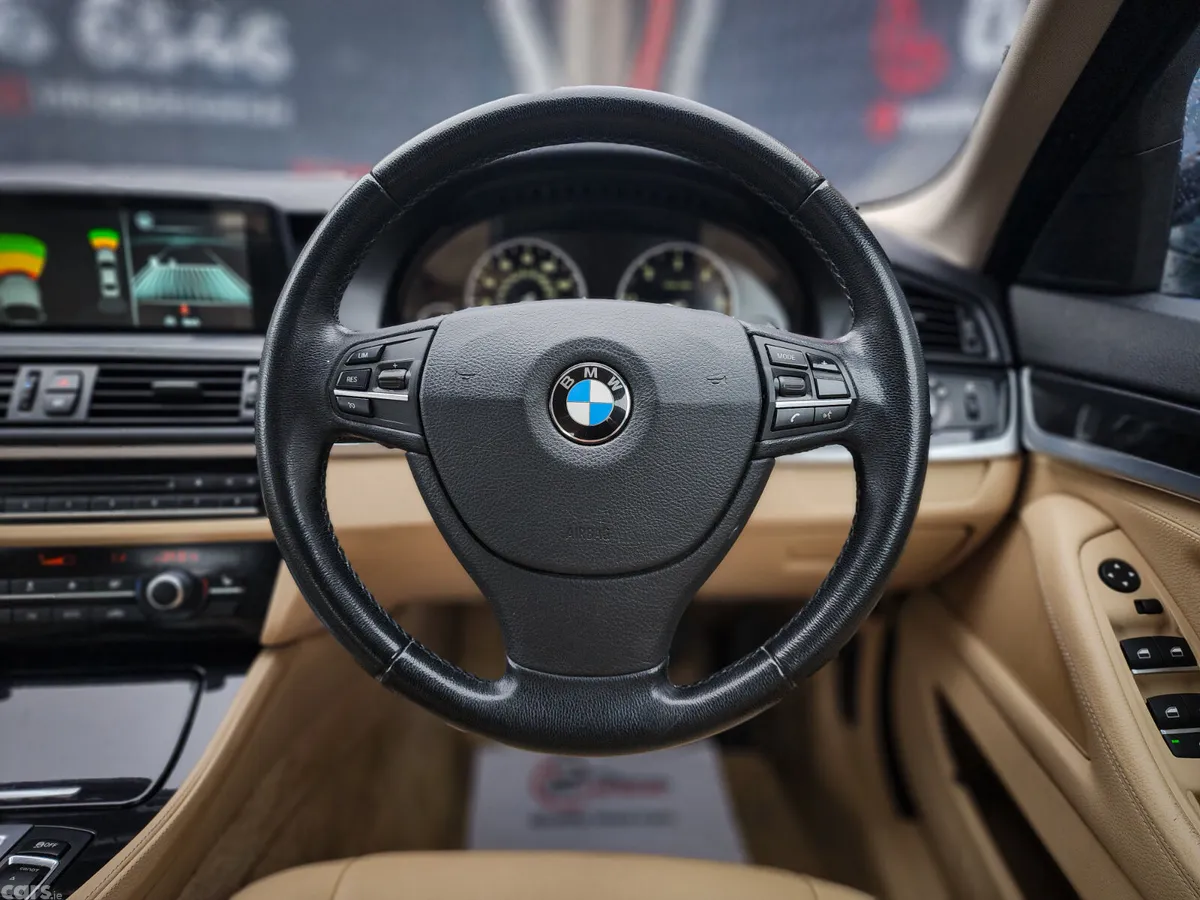 BMW 5-Series Saloon, Diesel, 2014, Blue