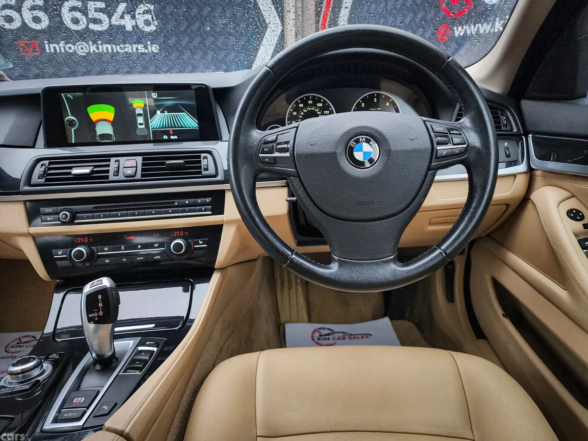BMW 5-Series Saloon, Diesel, 2014, Blue