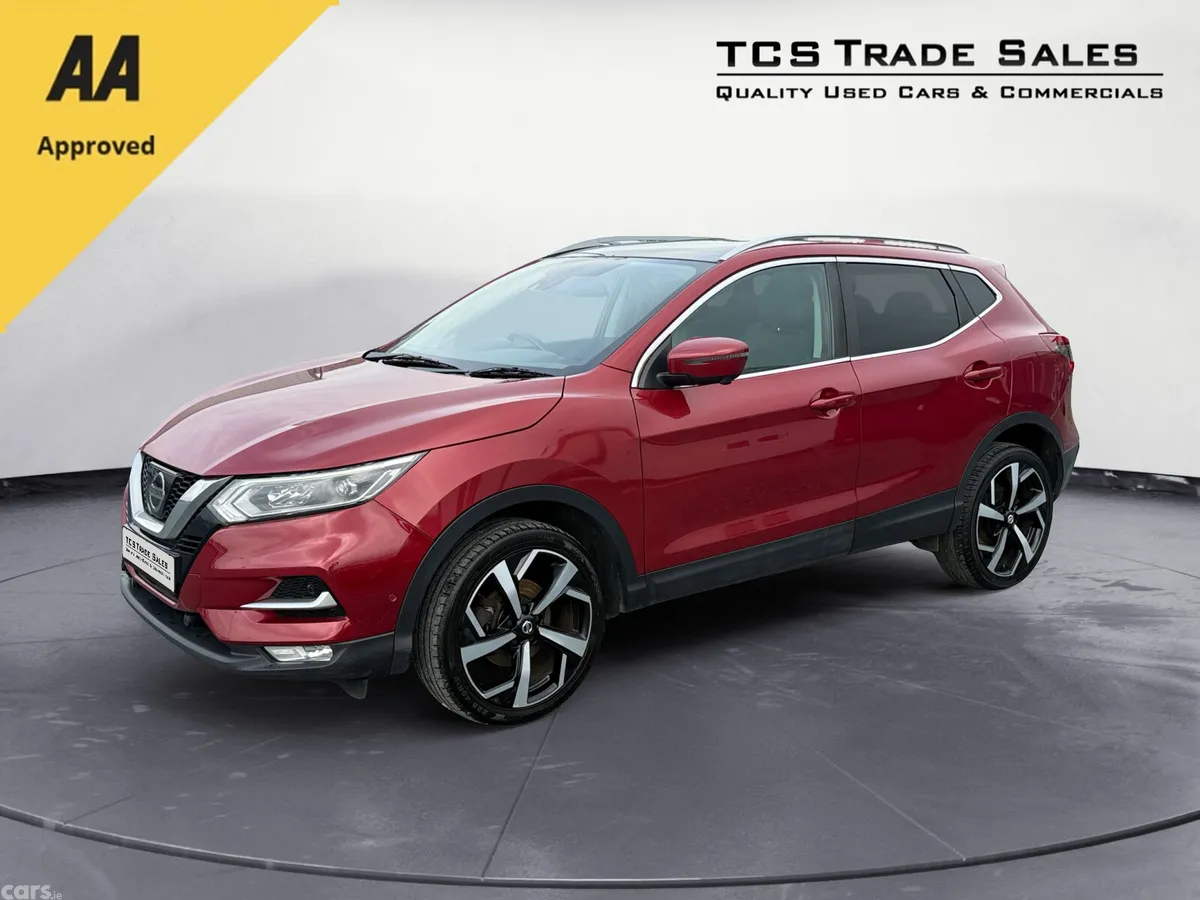 Nissan Qashqai SUV, Diesel, 2018, Red