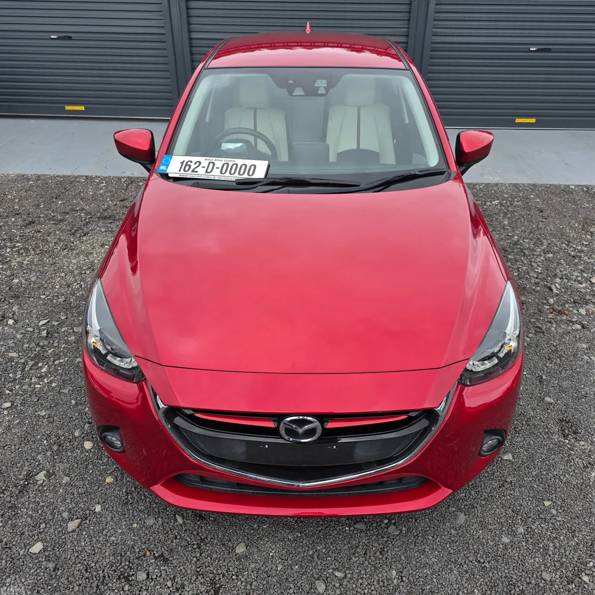 Mazda Demio Hatchback, Petrol, 2016, Red
