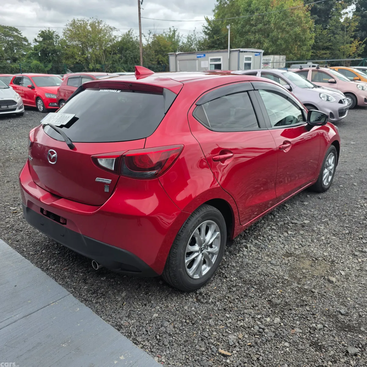 Mazda Demio Hatchback, Petrol, 2016, Red