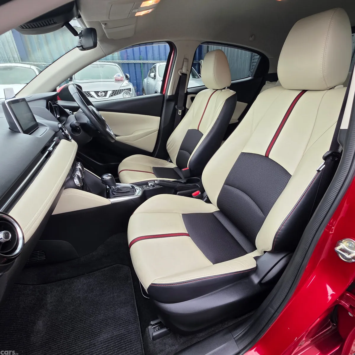 Mazda Demio Hatchback, Petrol, 2016, Red