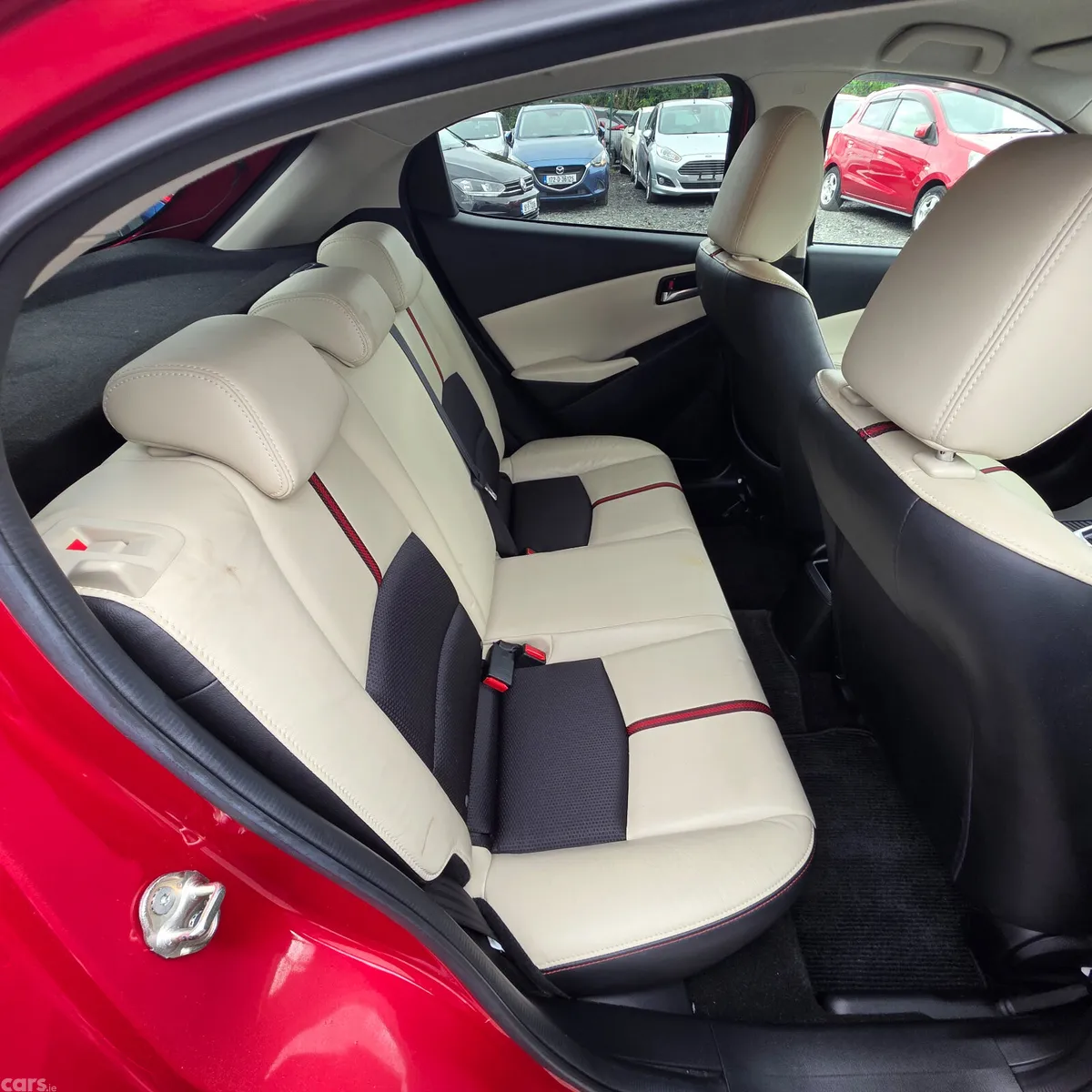 Mazda Demio Hatchback, Petrol, 2016, Red