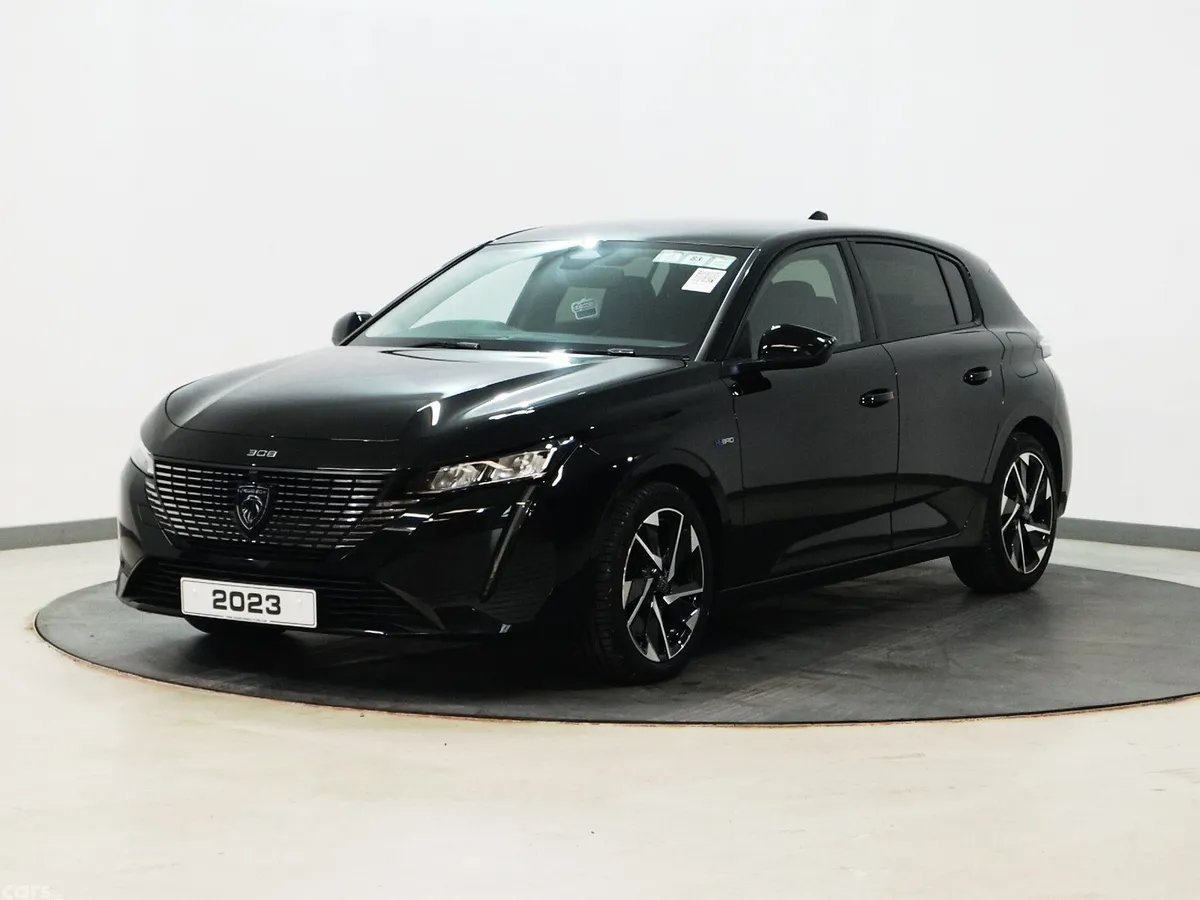 Peugeot 308 Hatchback, Petrol Hybrid, 2023, Black