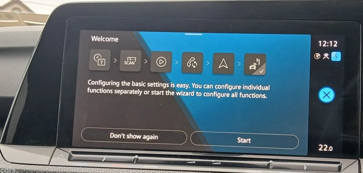 Volkswagen Golf Estate, Diesel, 2022, Blue
