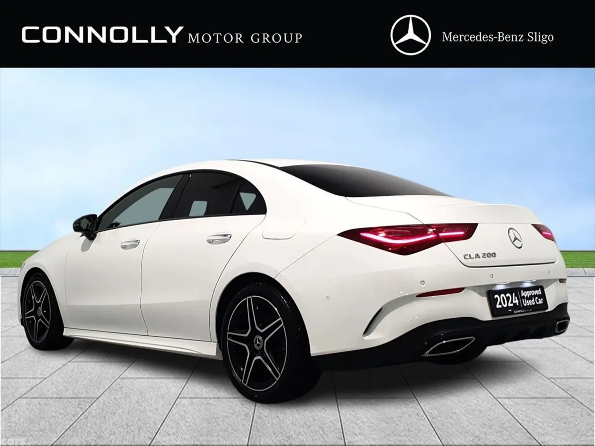 Mercedes-Benz CLA Saloon, Petrol Hybrid, 2024, White