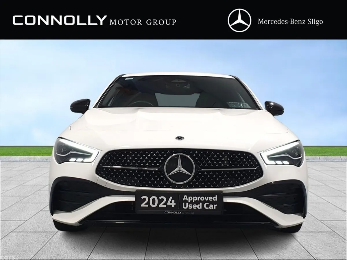 Mercedes-Benz CLA Saloon, Petrol Hybrid, 2024, White