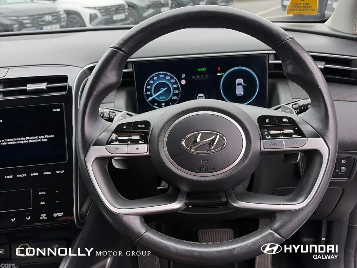 Hyundai Tucson SUV, Petrol Hybrid, 2024, White