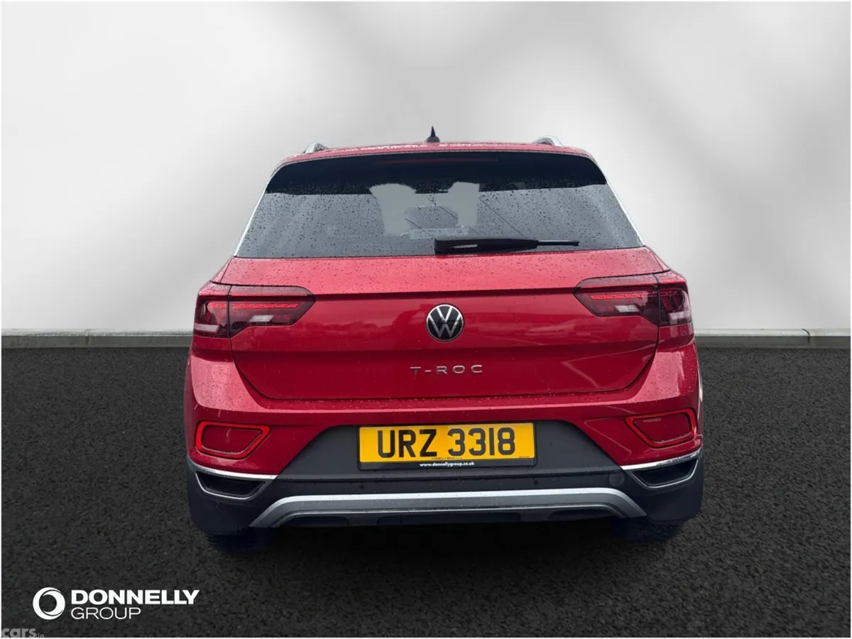 Volkswagen T-Roc Hatchback, Petrol, 2023, Red