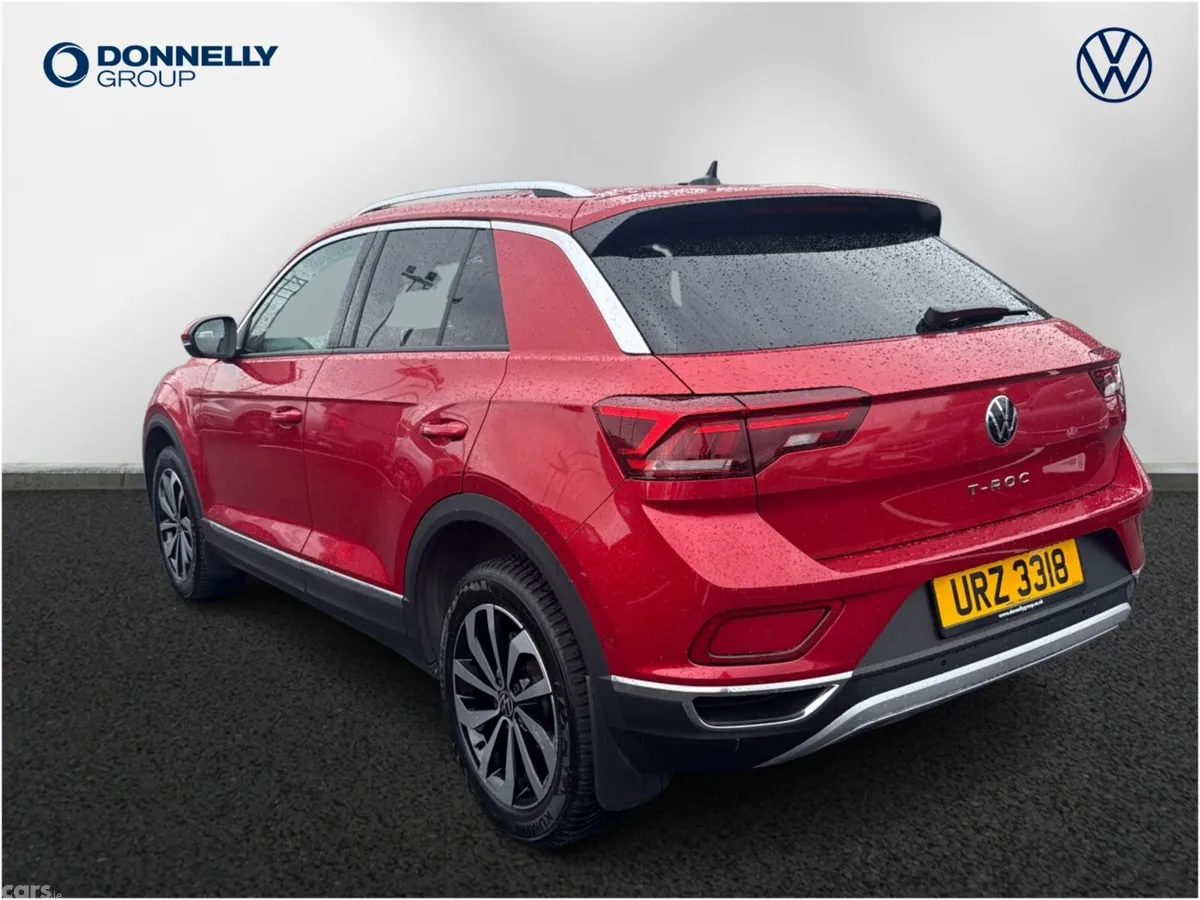 Volkswagen T-Roc Hatchback, Petrol, 2023, Red