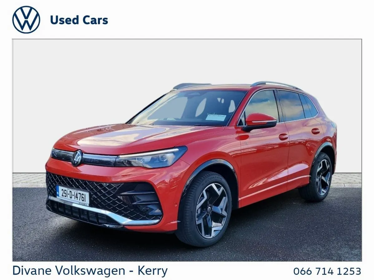 Volkswagen Tiguan SUV, Diesel, 2025, Red