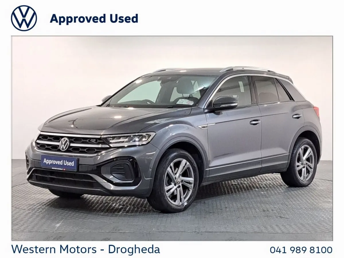 Volkswagen T-Roc SUV, Petrol, 2023, Grey