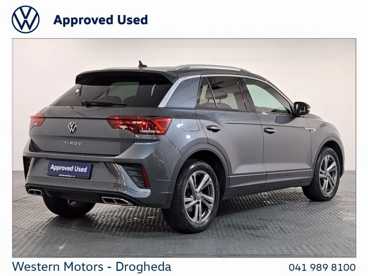 Volkswagen T-Roc SUV, Petrol, 2023, Grey