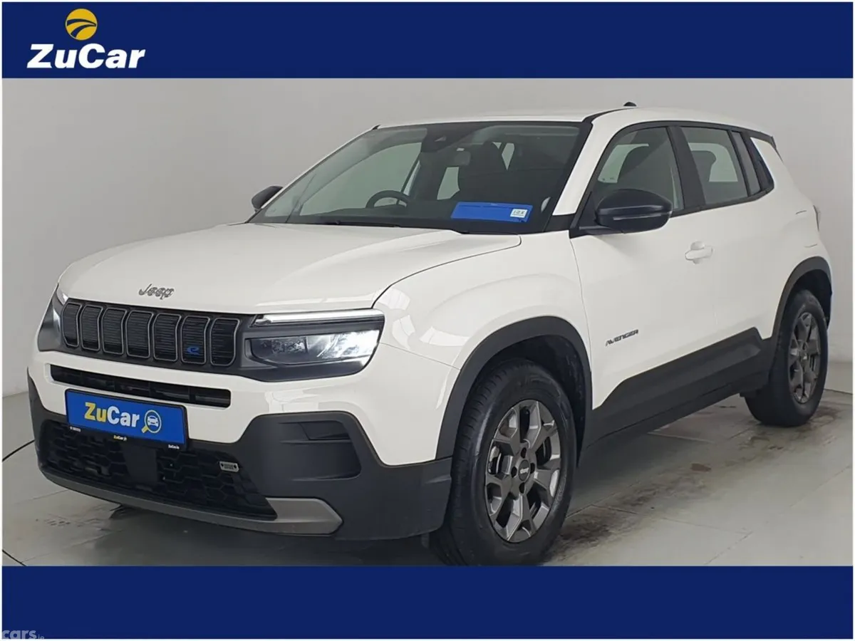Jeep Avenger SUV, Electric, 2024, White