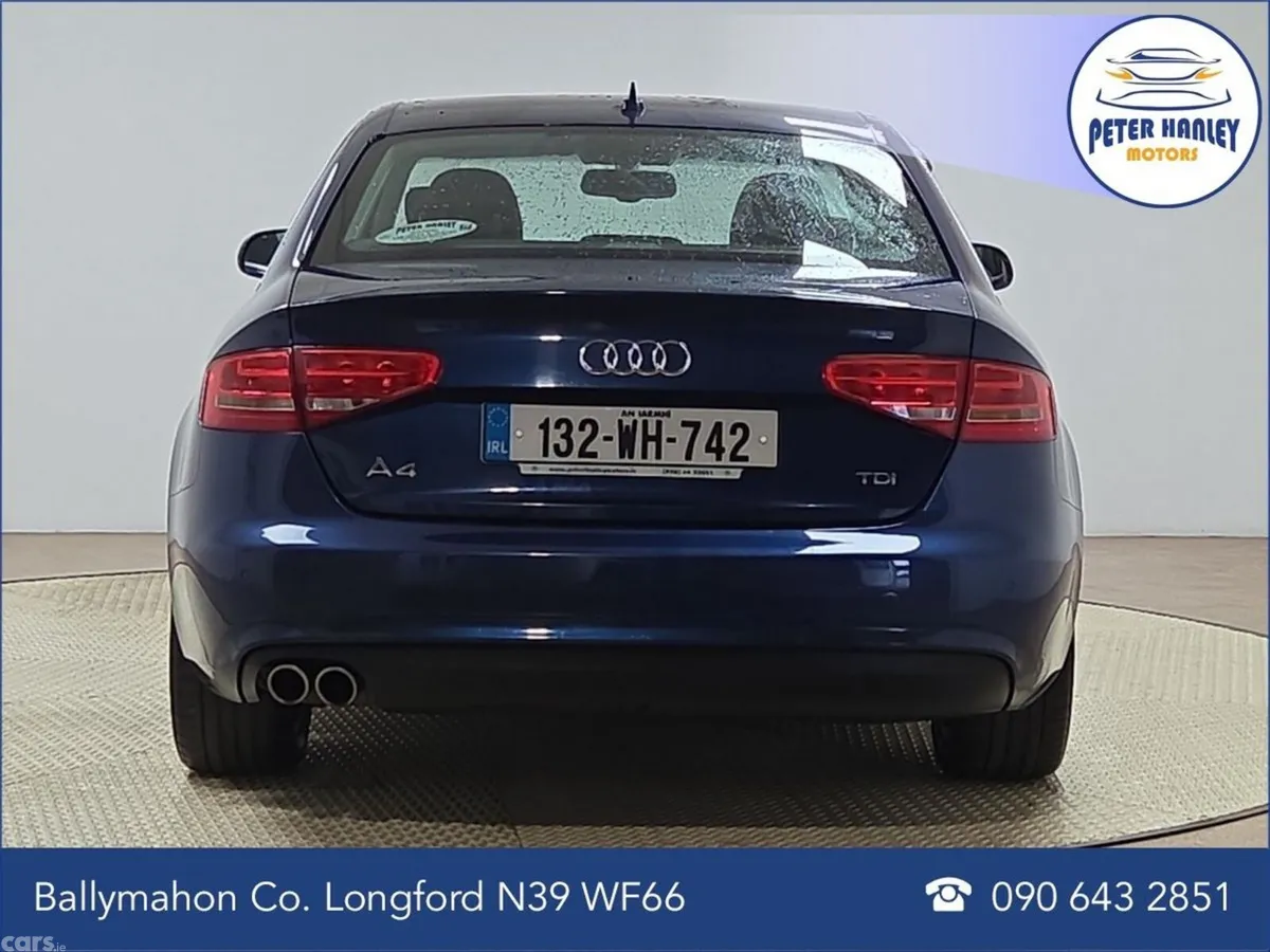 Audi A4 Saloon, Diesel, 2013, Blue
