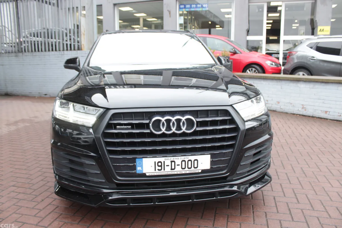 Audi Q7 SUV, Diesel Hybrid, 2019, Black