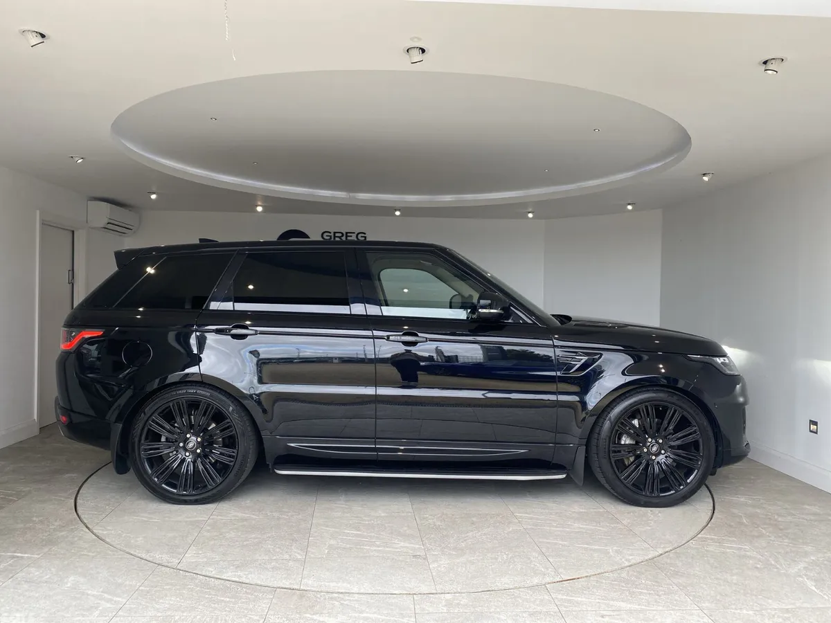 Land Rover Range Rover Sport SUV, Diesel Hybrid, 2021, Black