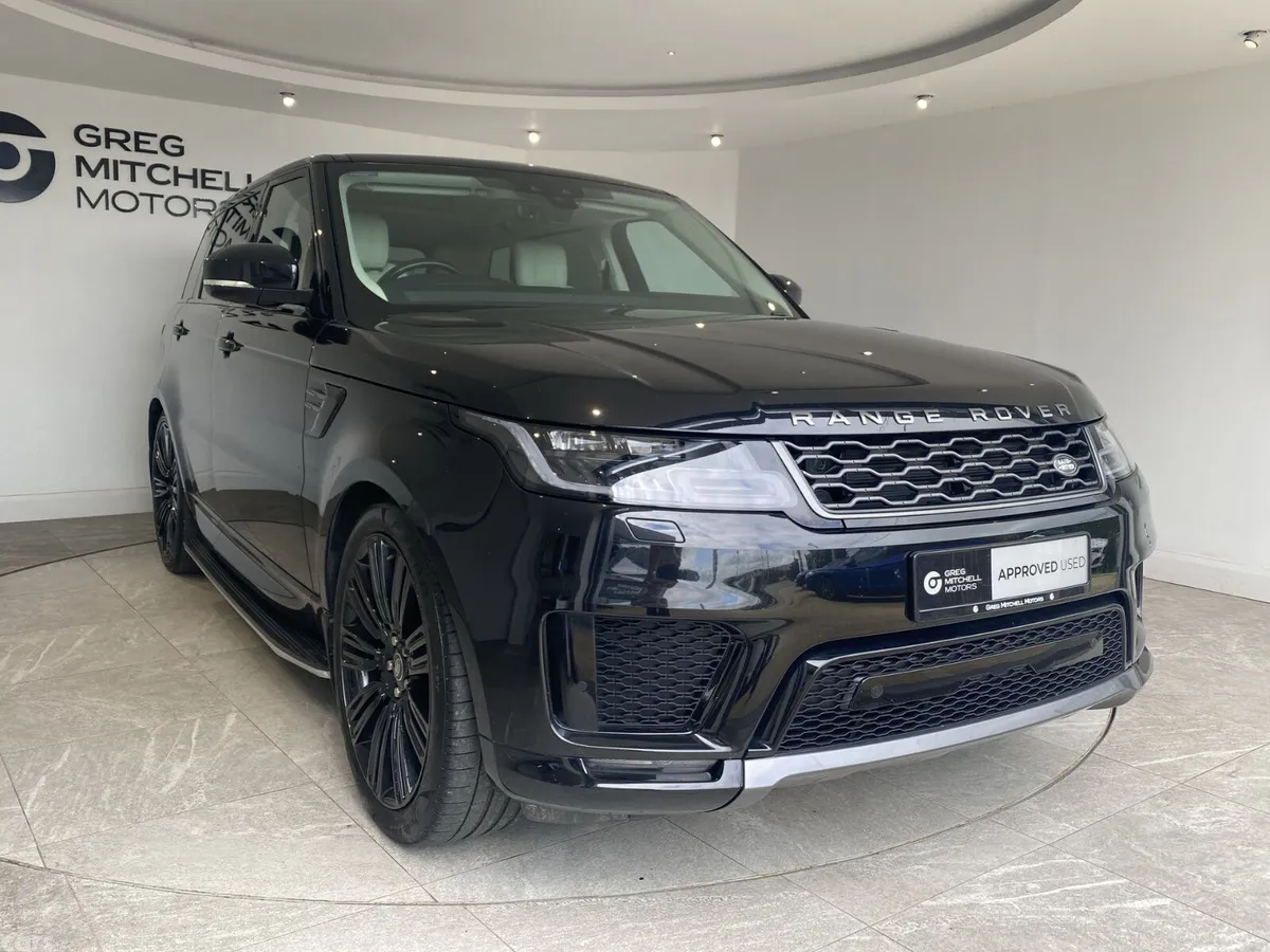 Land Rover Range Rover Sport SUV, Diesel Hybrid, 2021, Black