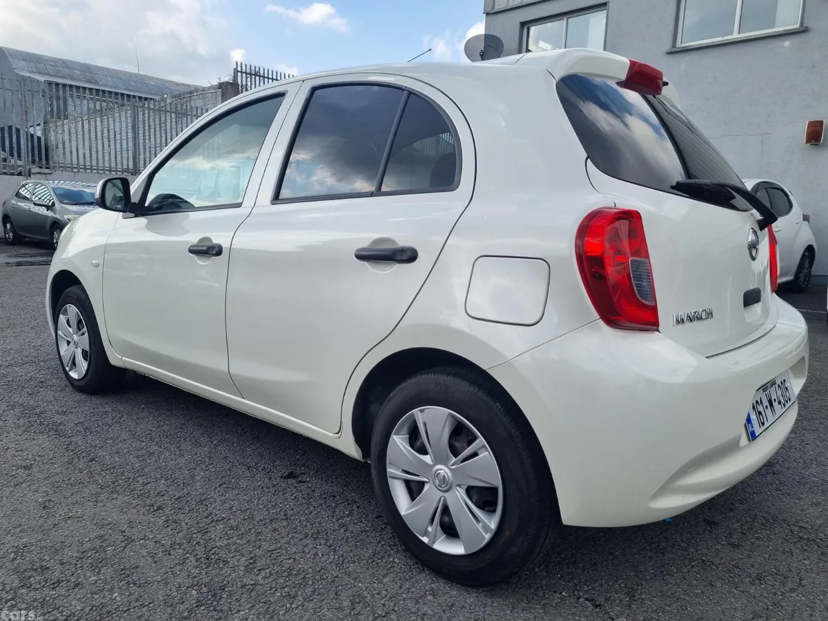 Nissan March Hatchback, Petrol, 2016, White