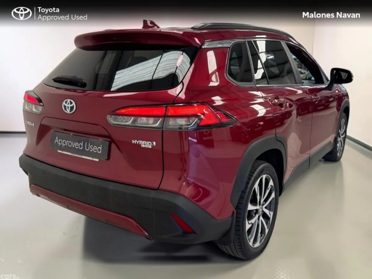 Toyota Corolla Cross SUV, Petrol Hybrid, 2023, Red