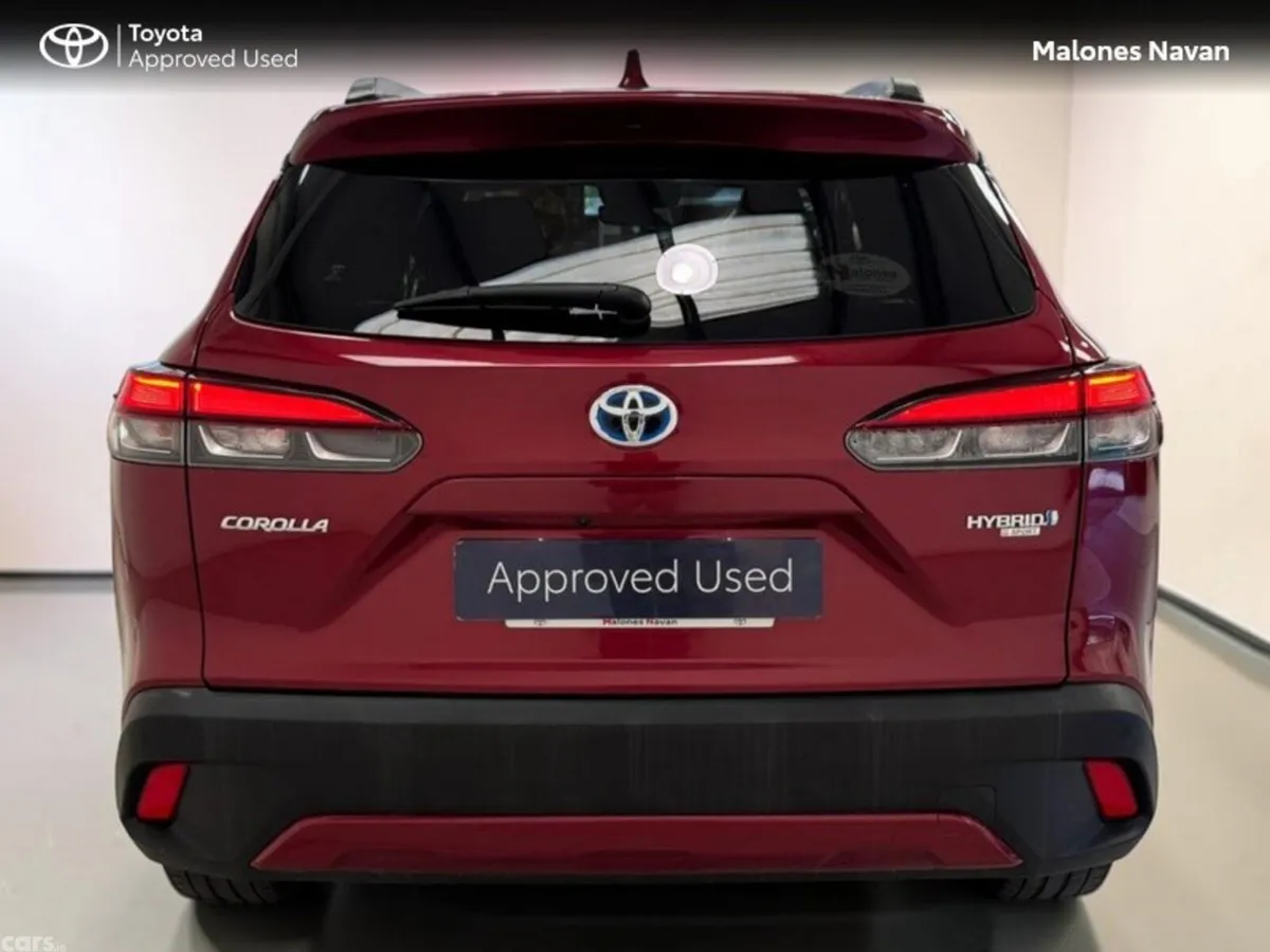Toyota Corolla Cross SUV, Petrol Hybrid, 2023, Red