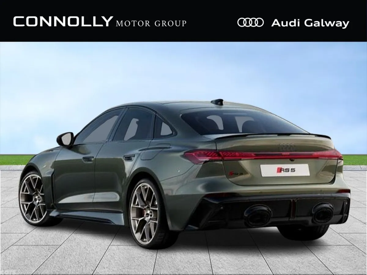 Audi RS5 Saloon, Petrol Plug-in Hybrid, 2027, Green