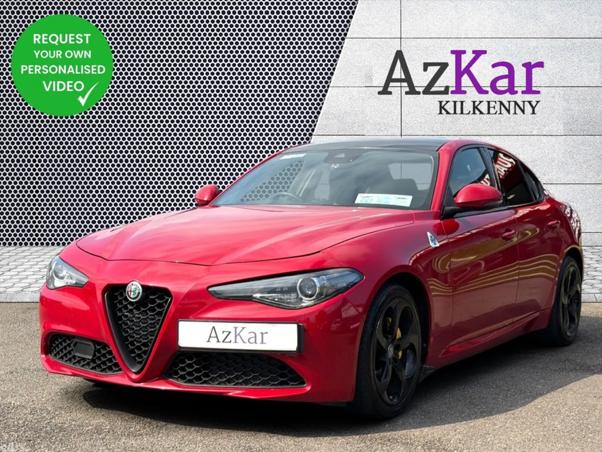 Alfa Romeo Giulia Saloon, Diesel, 2018, Red