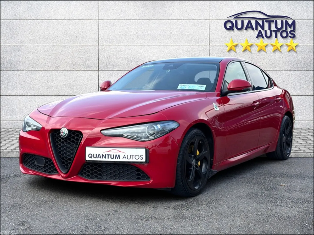 Alfa Romeo Giulia Saloon, Diesel, 2018, Red