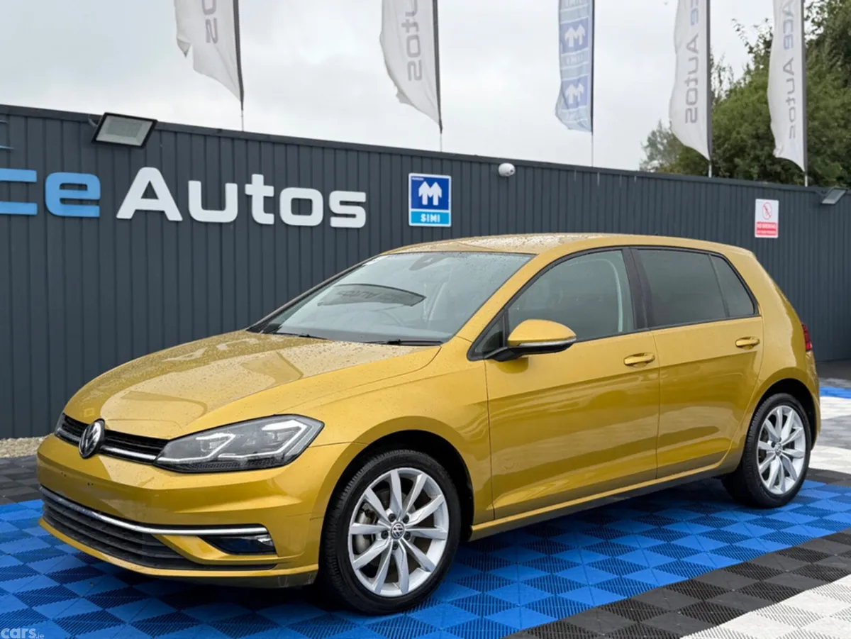 Volkswagen Golf Hatchback, Petrol, 2019, Gold