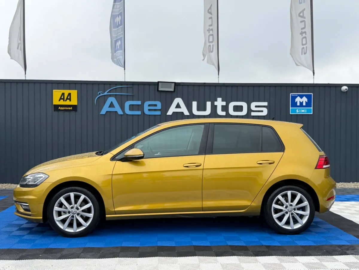 Volkswagen Golf Hatchback, Petrol, 2019, Gold