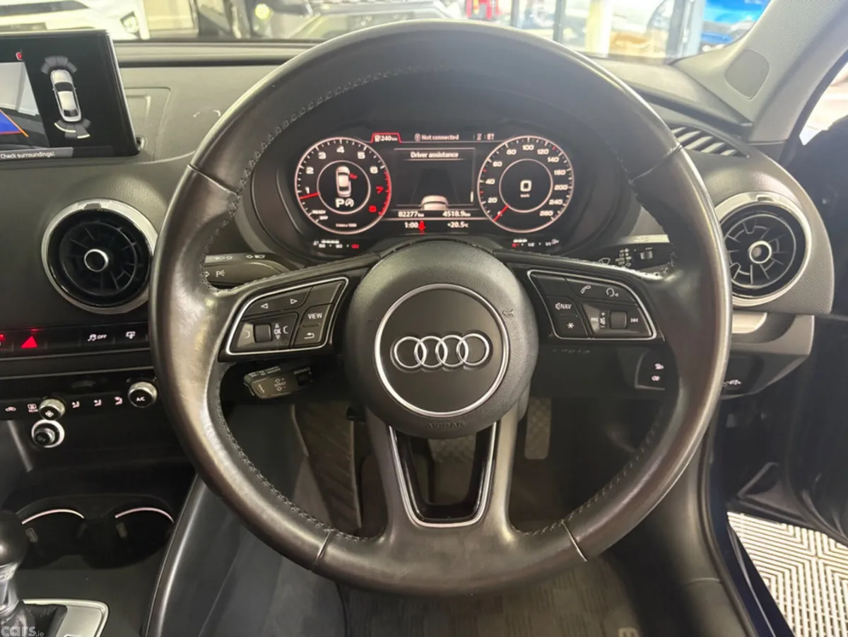 Audi A3 Saloon, Petrol, 2017, Blue