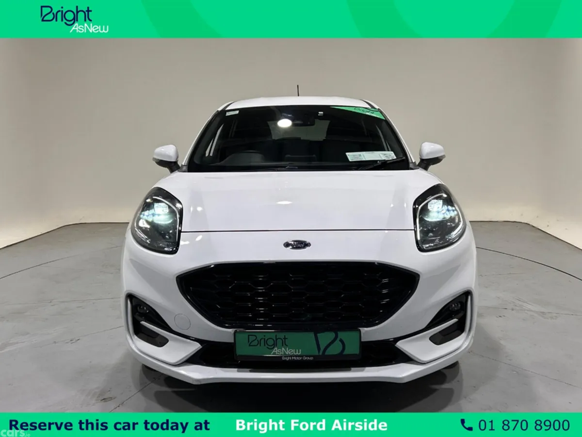 Ford Puma MPV, Petrol Hybrid, 2021, White