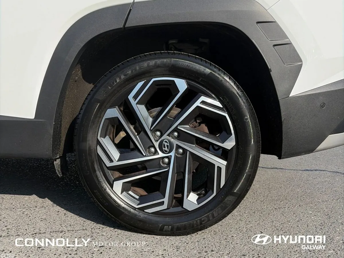 Hyundai Tucson SUV, Petrol Hybrid, 2024, White