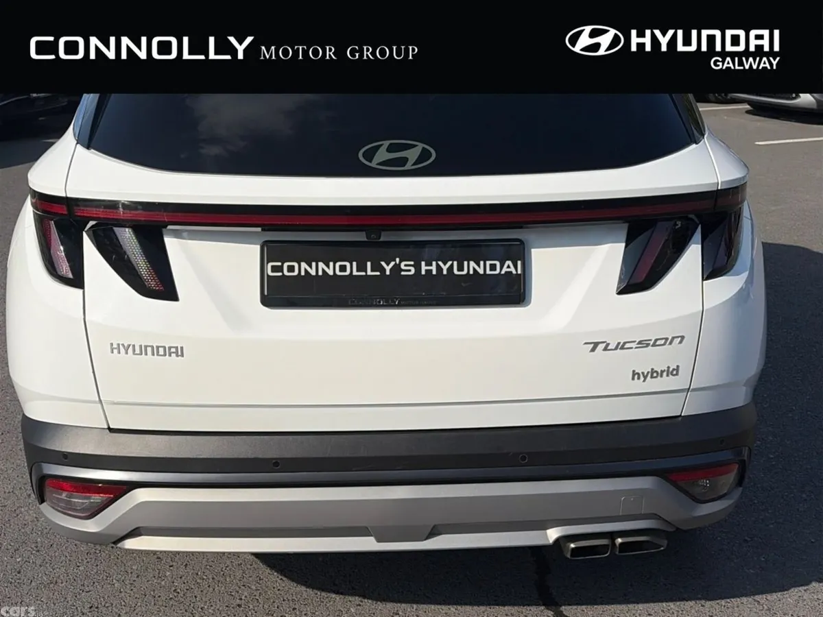 Hyundai Tucson SUV, Petrol Hybrid, 2024, White