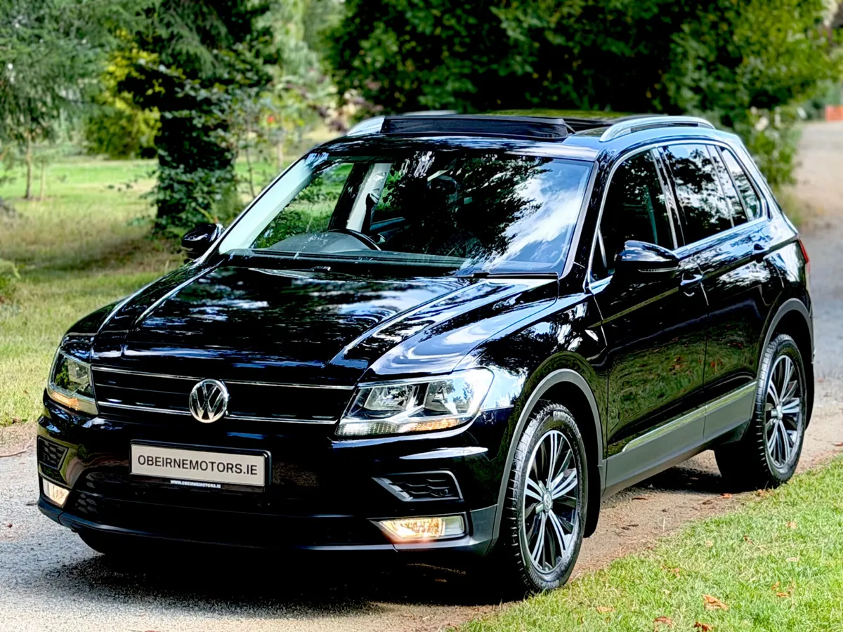 Volkswagen Tiguan SUV, Diesel, 2017, Black