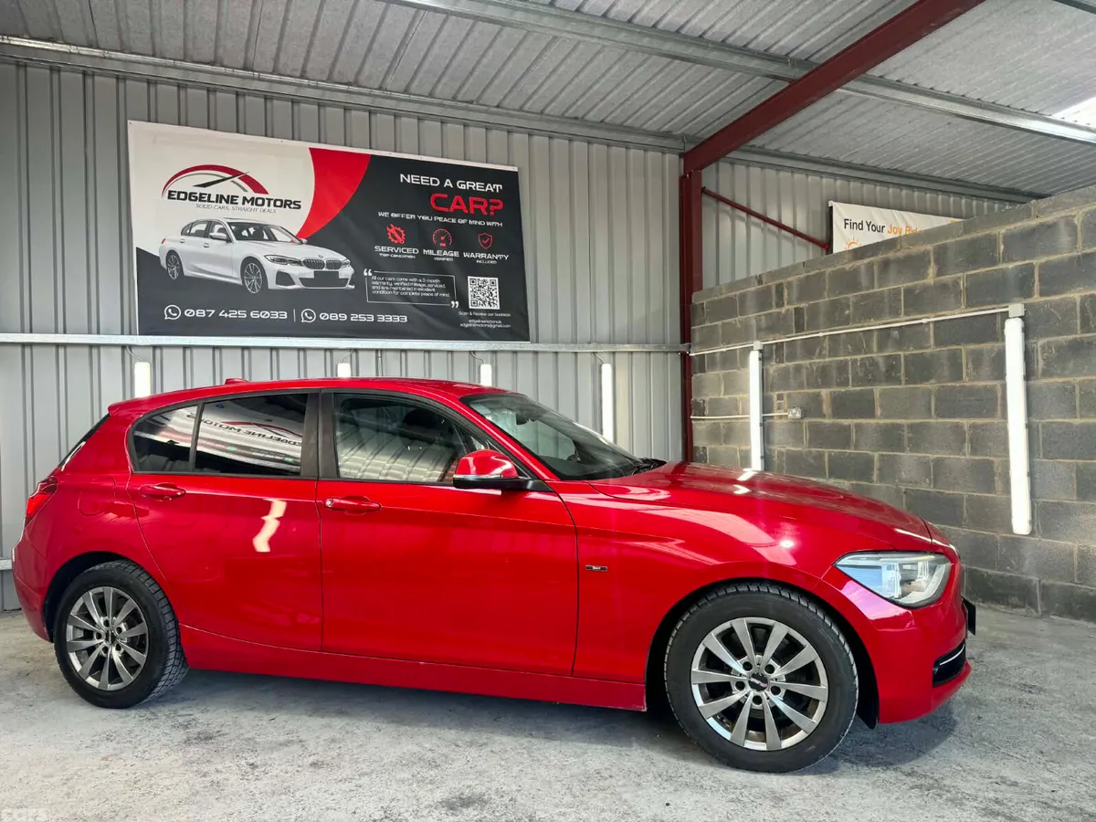 BMW 1-Series Hatchback, Petrol, 2013, Red