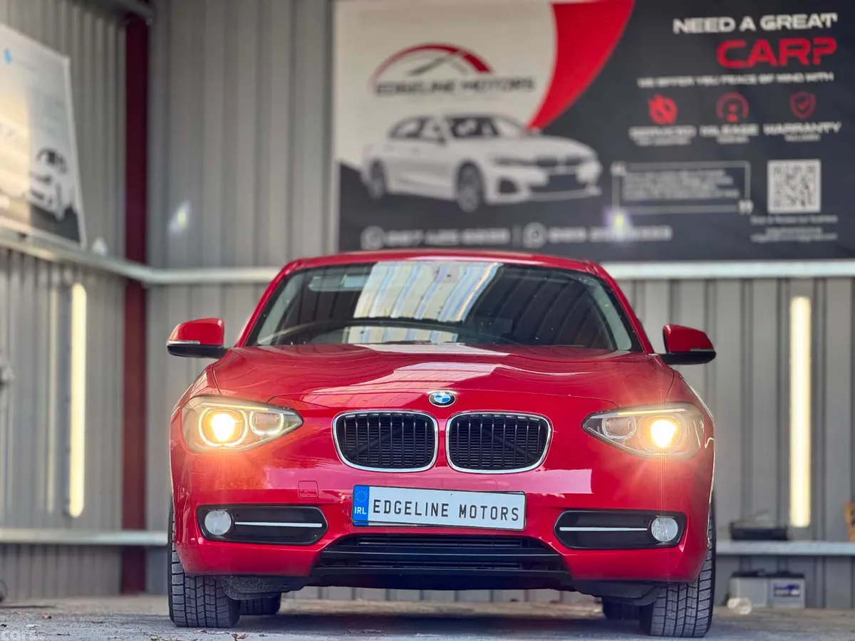 BMW 1-Series Hatchback, Petrol, 2013, Red