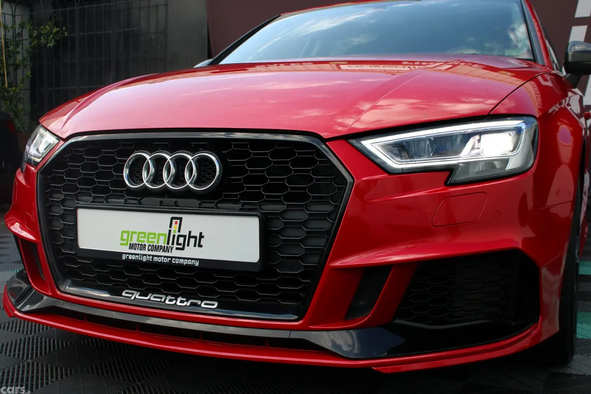 Audi A3 Saloon, Petrol, 2017, Red