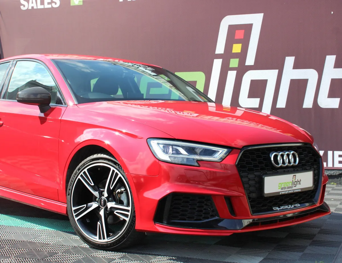 Audi A3 Saloon, Petrol, 2017, Red