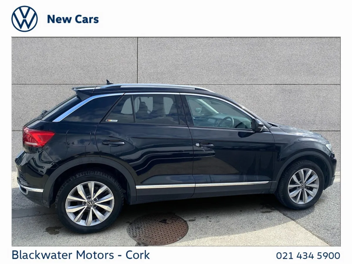Volkswagen T-Roc Hatchback, Petrol, 2022, Black